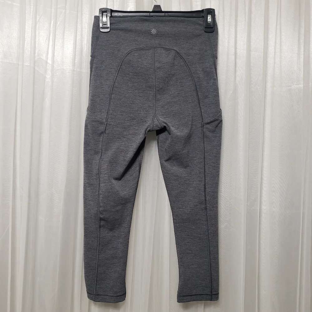 Athleta Sz XS Ultimate Stash Pocket Capri Gray - Picture 7 of 15